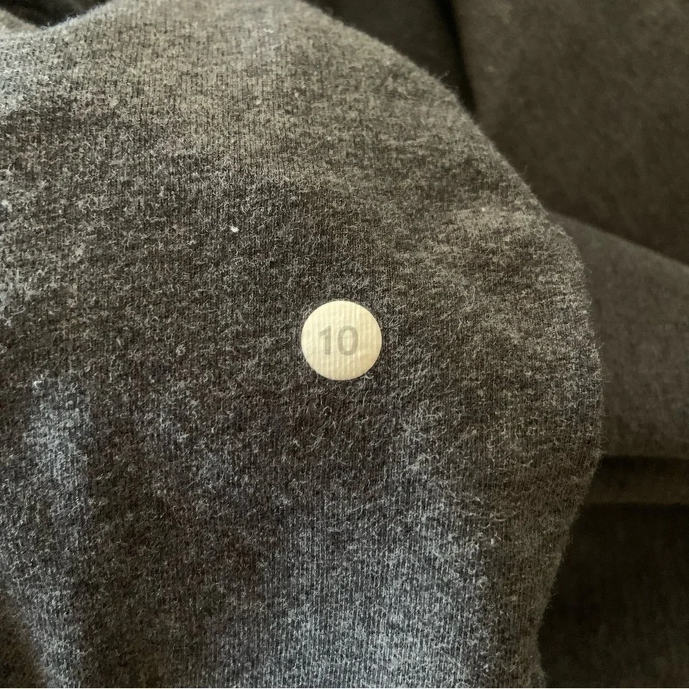 Lululemon Stress Less Hoodie Heathered Dark Grey